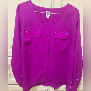 Plus size Anne Klein top